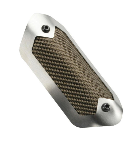 DEI Titanium Flexible Heat Shield with Trim Ring - 3.5