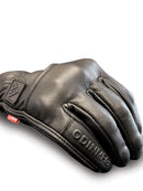ODIN MFG D3O HEAVY HITTERS MOTORCYCLE GLOVES - BLACK SMOOTH