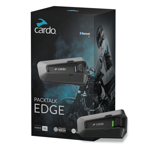 CARDO PACKTALK EDGE BLUETOOTH HEADSET SINGLE