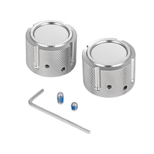 FIGURATI DESIGNS Harley-Davidson Stainless-Steel Front Axle Nut Covers