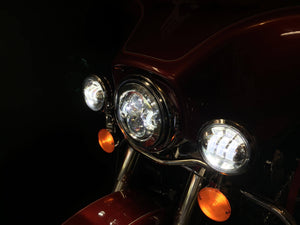 4.5'' OG LED Auxiliary Projector Lamps for Harley-Davidson - Original Garage Moto