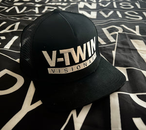 VTV Stacked Logo Flat Bill Mesh Cap